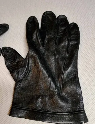 Guanti Pelle Unisex Anni '80