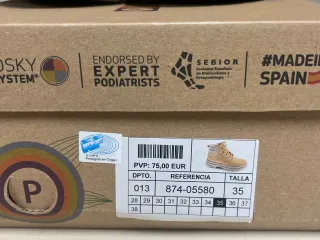 Botas niño PABLOSKY marrones/amarillas