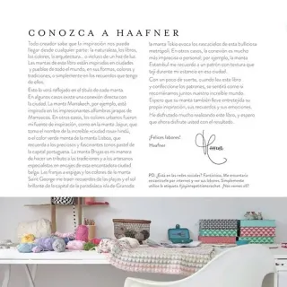 Mantas con franjas de ganchillo (crochet)