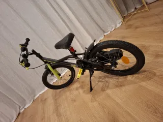 Bicicleta infantil BTWIN 16 negra