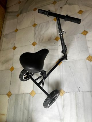 Patinete 3 ruedas con asiento