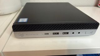 HP ELITEDESK Ordenador Plata/Negro