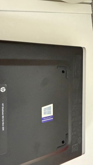 HP ELITEDESK Ordenador Plata/Negro