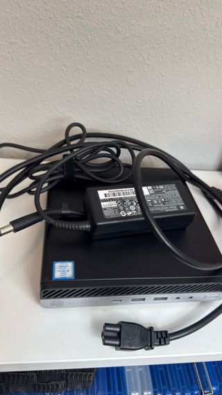 HP ELITEDESK Ordenador Plata/Negro