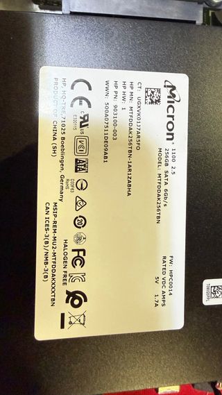 HP ELITEDESK Ordenador Plata/Negro