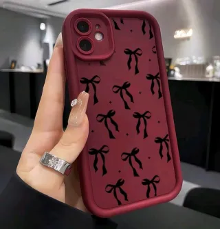 Funda Xiaomi Poco F3 Granate Lazos.