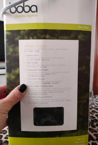 Mochila Portabebés Boba Carrier 4G Canguro