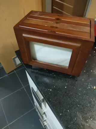 Marco de fotos de madera familiar