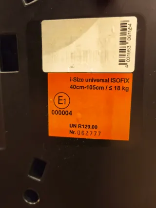 Silla de coche Recaro Zero.1