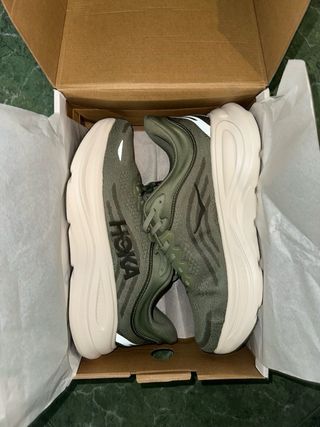Zapatos Hoka Bondi 9 Verde Oliva