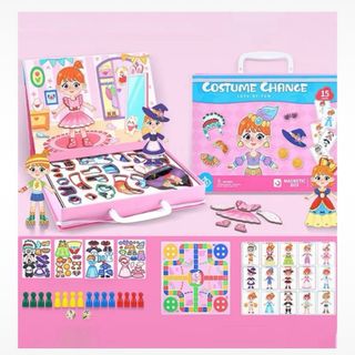 Juego de Imanes Costume Change para Niños