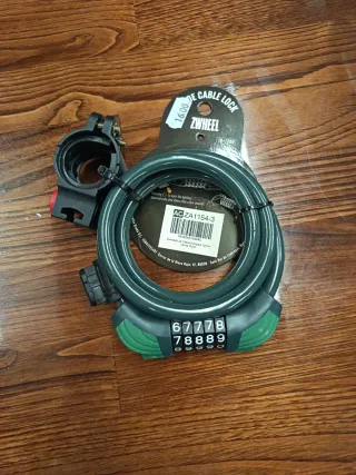 Candado Cable Bici Numérico