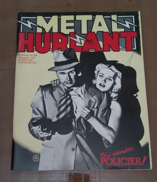 Revista Metal Hurlant edicion francesa.
