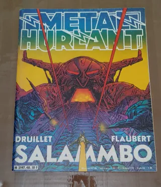 Revista Metal Hurlant edicion francesa.