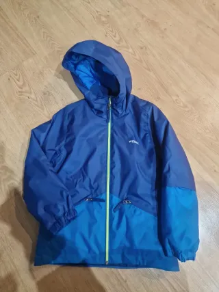 Chaqueta de nieve azul