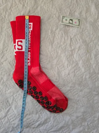 Calzini Calcio Taglia 42-44 Rossi