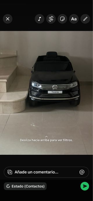 Coche eléctrico infantil Volkswagen Touareg