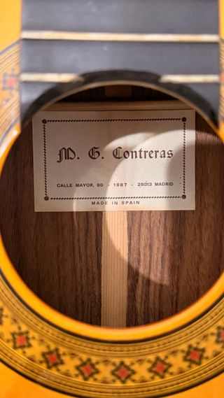 Guitarra M.G. Contreras (para restaurar)