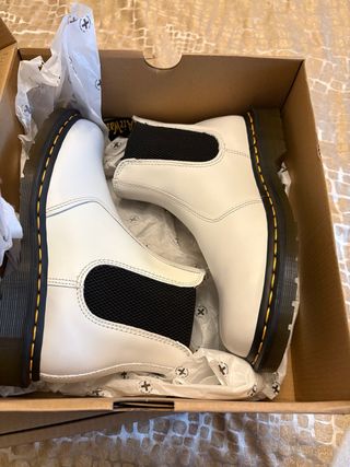 Botas Dr. Martens 2976 YS Blancas Talla 38