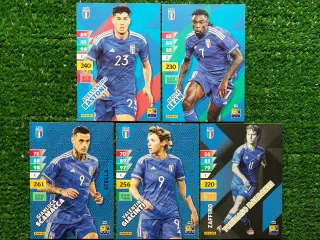 5 carte Adrenalyn XL Panini Esselunga Italia C553