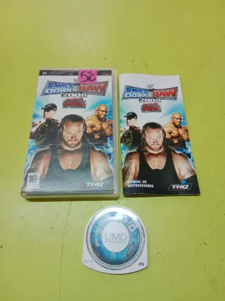 PSP Smackdown vs Raw 2008 UMD