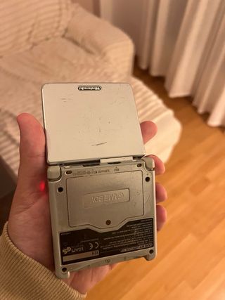 Nintendo Game Boy Advance SP Plata