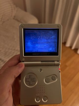 Nintendo Game Boy Advance SP Plata