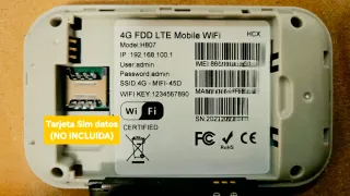 Mini Router Portátil 4G WiFi