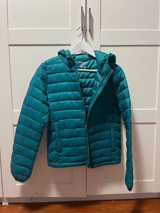 Cazadora Pull&Bear verde azulado