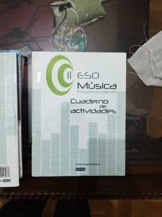 Música 2 ESO, Libro y cuaderno de actividades