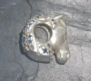 Charm Pandora Caballo Disney Frozen Azul