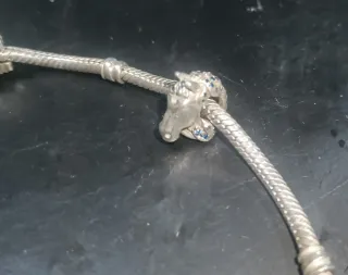 Charm Pandora Caballo Disney Frozen Azul