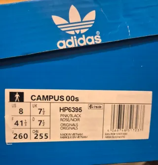 Adidas Campus 00s Rosa Talla 40