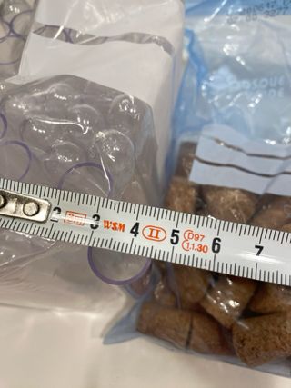 Lote Tubos Plástico con Tapón de Corcho