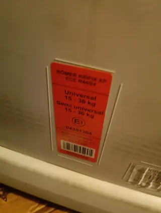 Silla coche Romer Grupo 2/3 (niñ@s de 15-36kg)