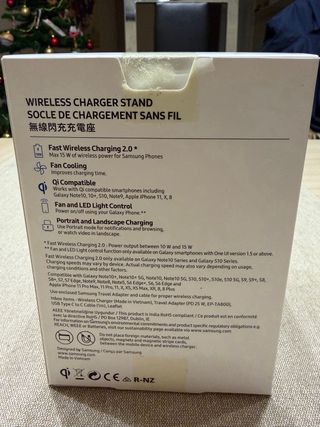 Cargador Inalámbrico Samsung Fast Charge