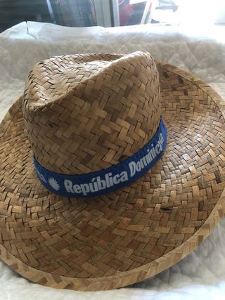 Sombrero de paja RD República Dominicana