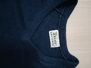 Maglione Lacoste Blu Vintage Anni '90
