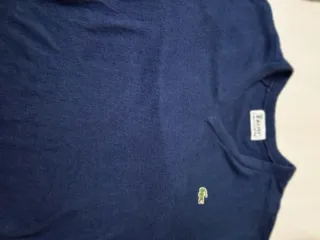 Maglione Lacoste Blu Vintage Anni '90