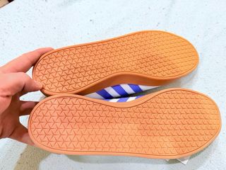 Tenis Adidas Blanco Naranja