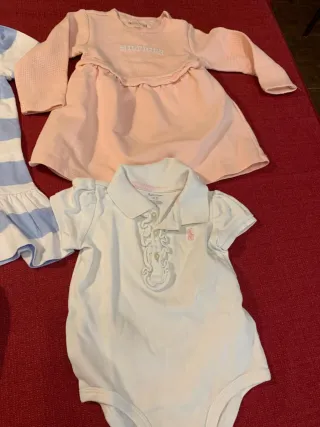 Lotto vestiti bimba 9 mesi ralph lauren e hilfiger