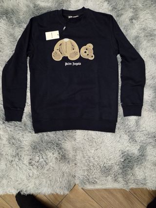 Felpa Palm Angels Kill The Bear Nera