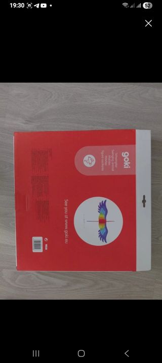 NUEVO SIN USAR Loro colgante Goki multicolor