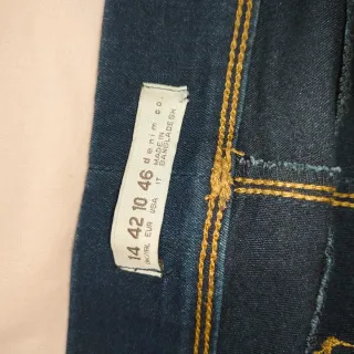 Pantalón vaquero mujer azul