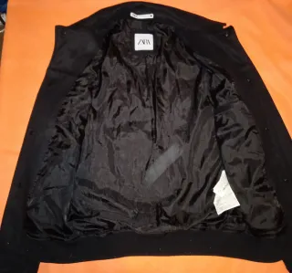 Chaqueta Zara Negra Talla S