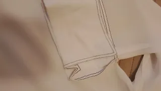 Blusa blanca Massimo Dutti