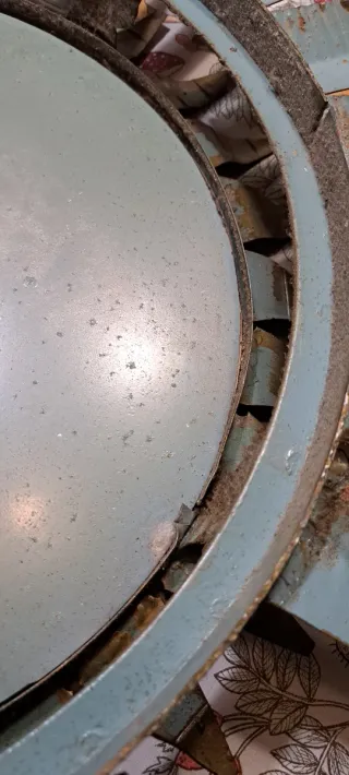 Espejo Sol Dorado Metal Cristal. De forja