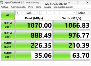 WD BLACK SN750 Gaming NVMe SSD+UgreenUSB-C