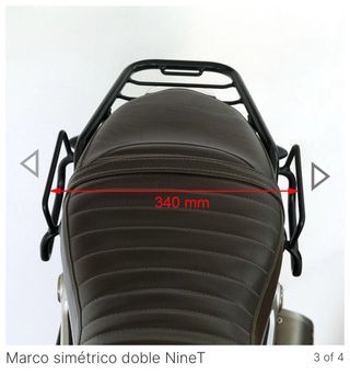 Marco porta maletas BMW R nineT