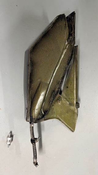Depósito Carbono Trasero 4L Sherco